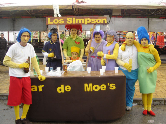 Carnaval 2010 Los Simpson